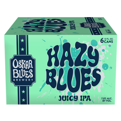 Oskar Blues Hazy Blue IPA 6pk 12oz Can 7% ABV