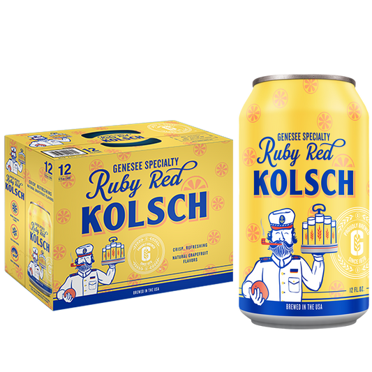 Genesee Specialty Ruby Red Kolsch 12pk 12oz Can 4.5% ABV