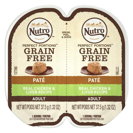 Nutro Perfect Portions Chicken & Liver Wet Cat Food 2.6oz