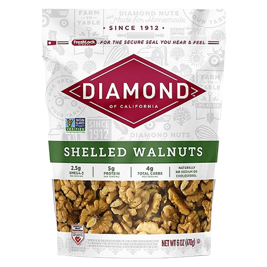 Diamond Shelled Walnuts, 6oz.