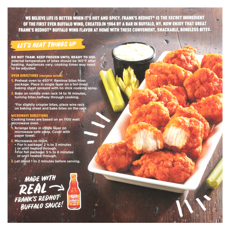 Frank's RedHot Buffalo Boneless Chicken Bites 15oz