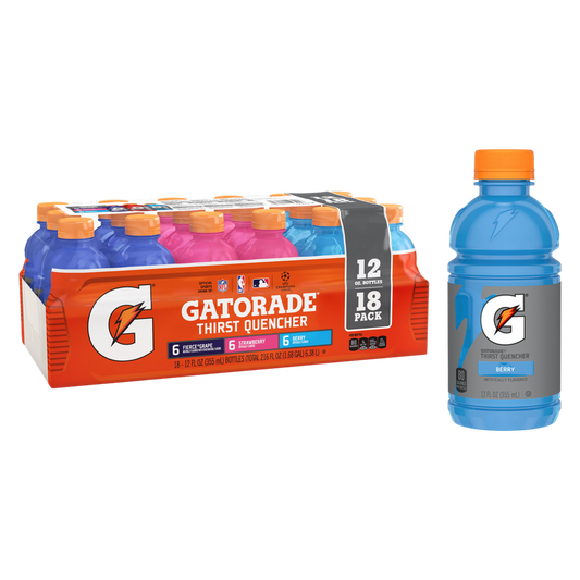 Gatorade Variety Pack 18pk 12oz Btl