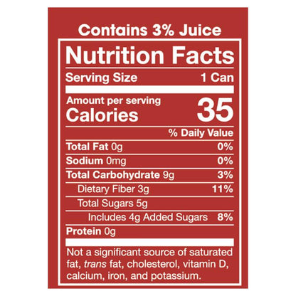 Poppi Prebiotic Cherry Limeade 4pk 12oz Can