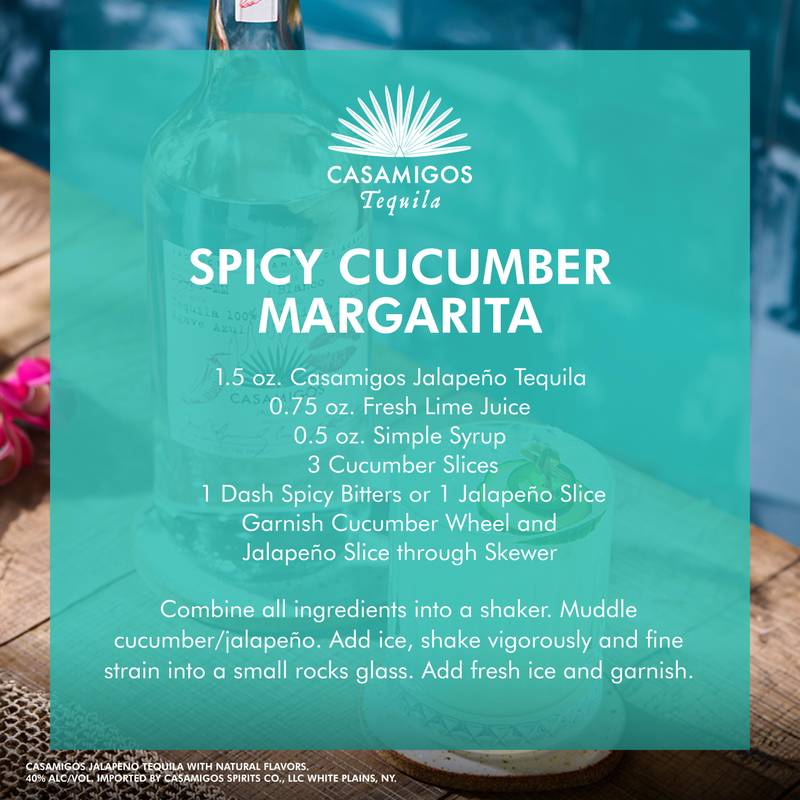 Casamigos Tequila Blanco Jalapeno 750ml