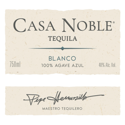 Casa Noble Blanco Tequila 750ml (80 Proof)