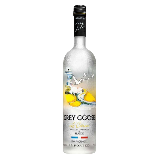 Grey Goose Le Citron Vodka 750ml (80 Proof)