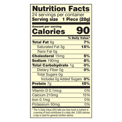 Sargento String Cheese Single -  1oz