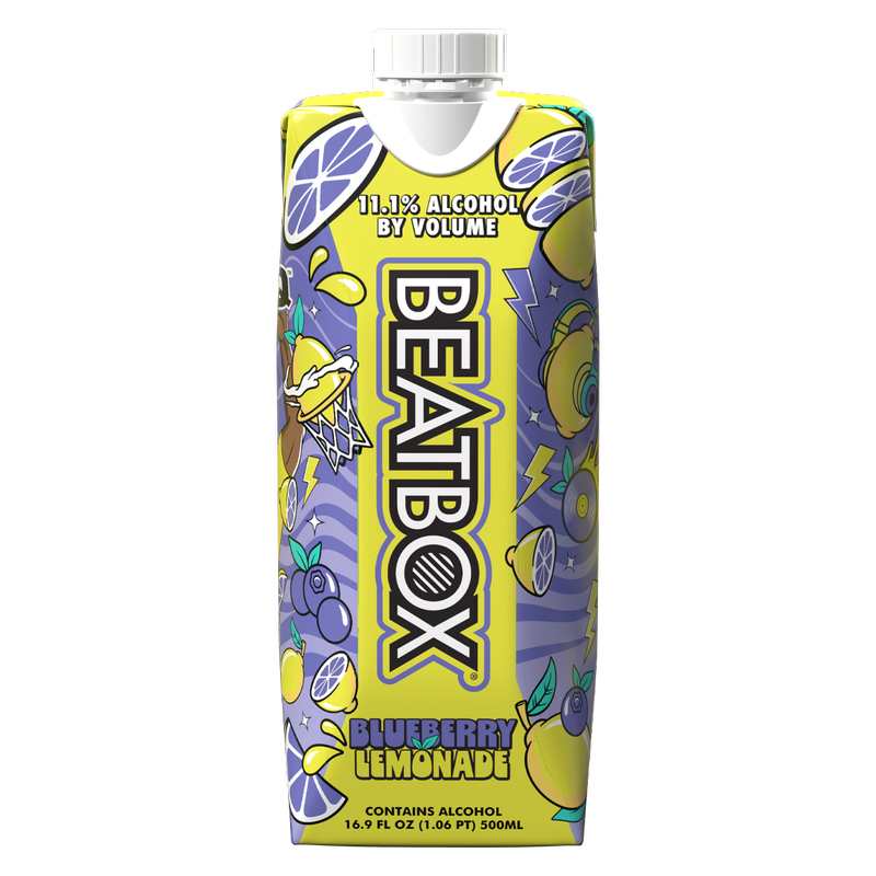 BeatBox Blueberry Lemonade 500ml 11.1% ABV