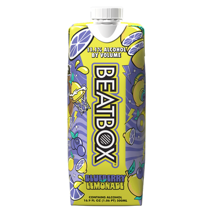 BeatBox Blueberry Lemonade 500ml 11.1% ABV