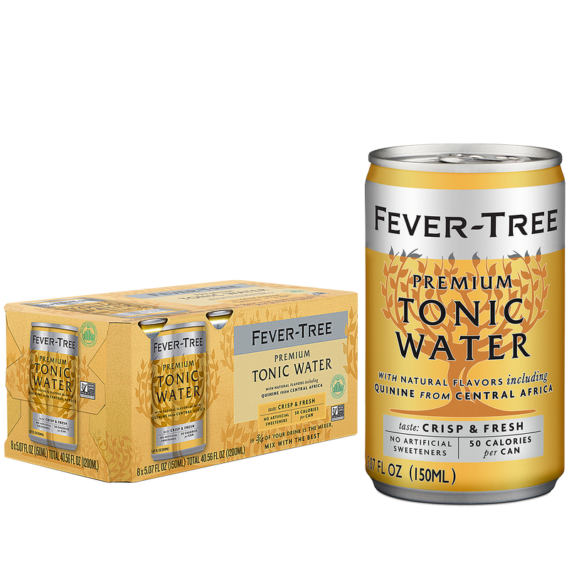 Fever-Tree Premium Indian Tonic Water 8pk 5oz Can
