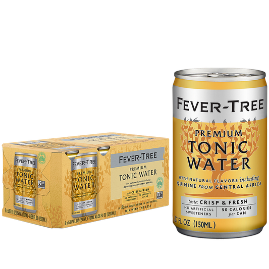 Fever-Tree Premium Indian Tonic Water 8pk 5oz Can