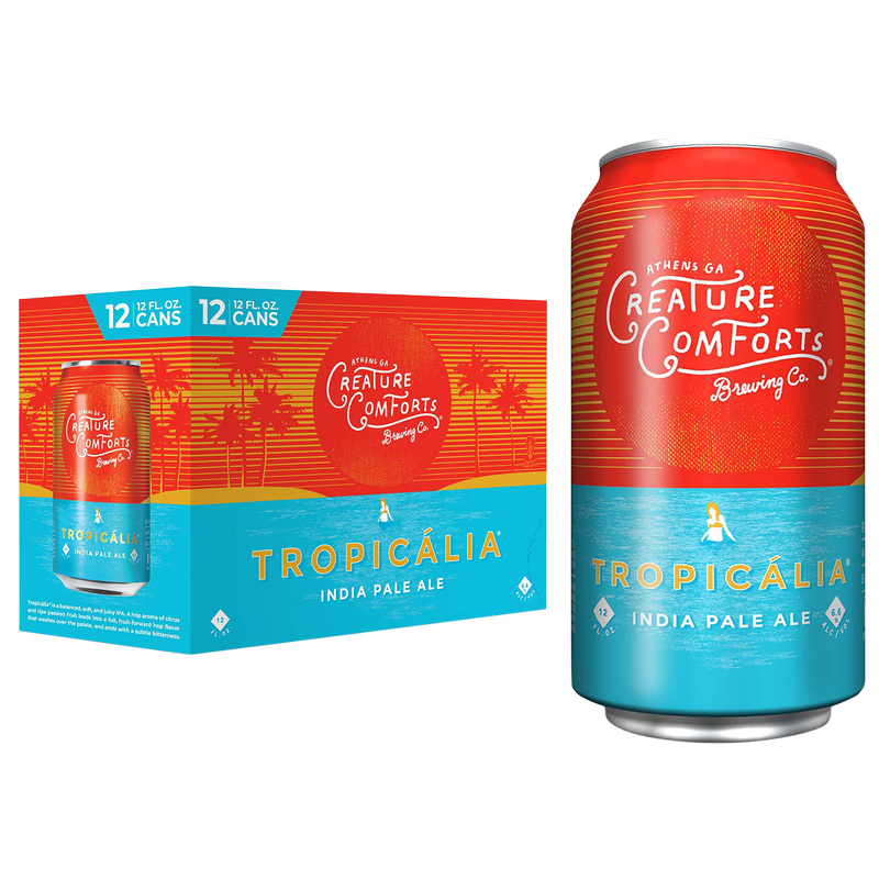 Creature Comforts Brewing Company Tropicalia IPA 12pk 12oz Can 6.6% ABV
