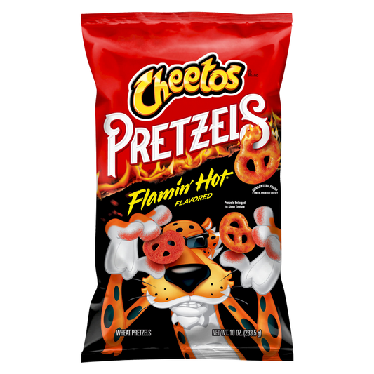 Cheetos Pretzels Flamin' Hot 10oz