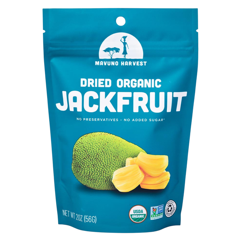 Mavuno Harvest Organic Unsweetened Dried Jackfruit, 2oz