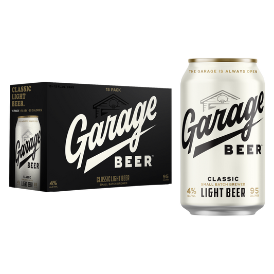 Garage Beer Classic Light Beer 15pk 12oz 4% ABV