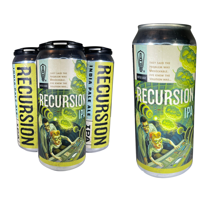 Bottle Logic Brewing Recursion IPA 4pk 16oz Can