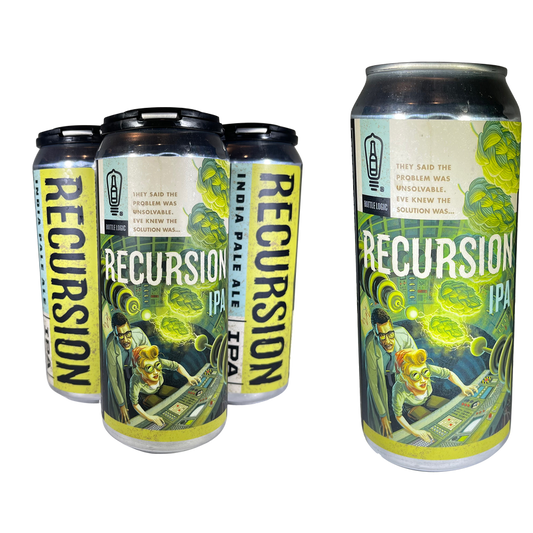 Bottle Logic Brewing Recursion IPA 4pk 16oz Can