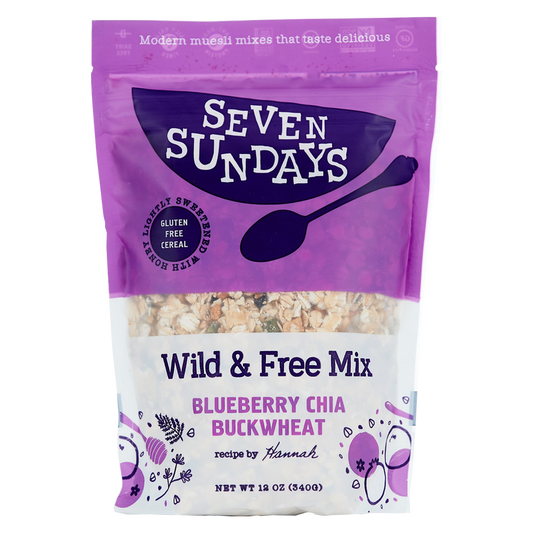Seven Sundays Wild & Free Blueberry Chia Muesli 12oz Bag