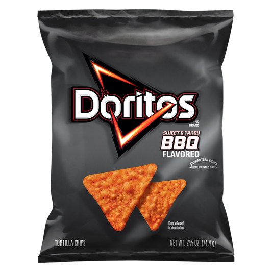 Doritos Tortilla Chips Sweet & Tangy BBQ Flavored 2.625oz