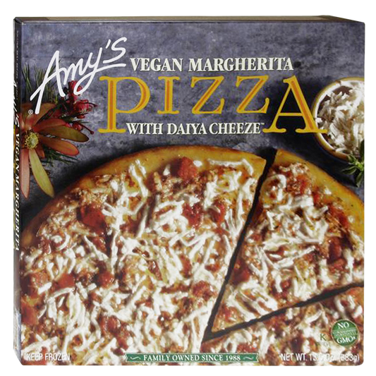 Amy's Frozen Vegan Margherita Pizza 8in 13.5oz