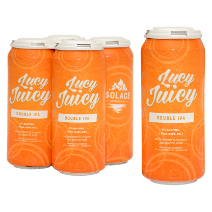 Solace Lucy Juicy DIPA 4pk 16oz Can 8.0% ABV