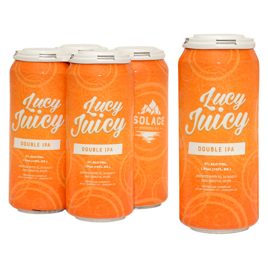 Solace Lucy Juicy DIPA 4pk 16oz Can 8.0% ABV