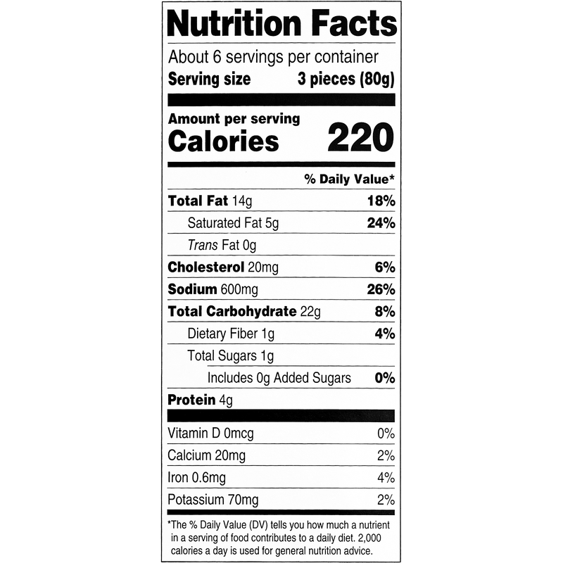 Farm Rich Frozen Breaded Jalapeno Peppers Stuffed with Real Cream Cheese 18oz