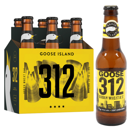 Goose Island 312 Urban Wheat Ale 6pk 12oz Btl 4.2% ABV