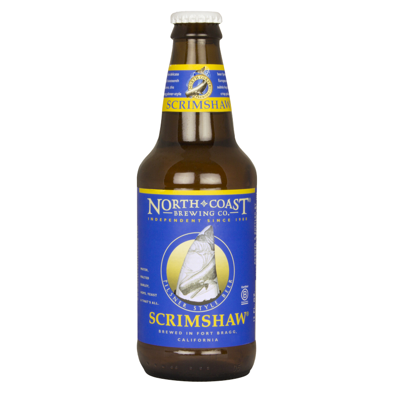 North Coast Brewing Scrimshaw Pilsner 12pk 12oz Btl