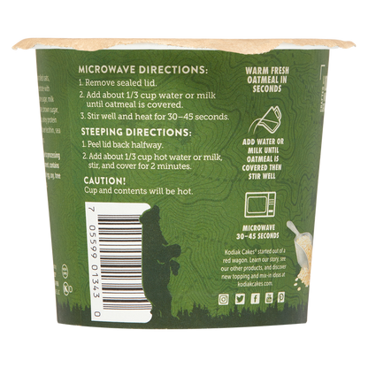 Kodiak Cakes Maple & Brown Sugar Oatmeal Power Cup 2.12oz