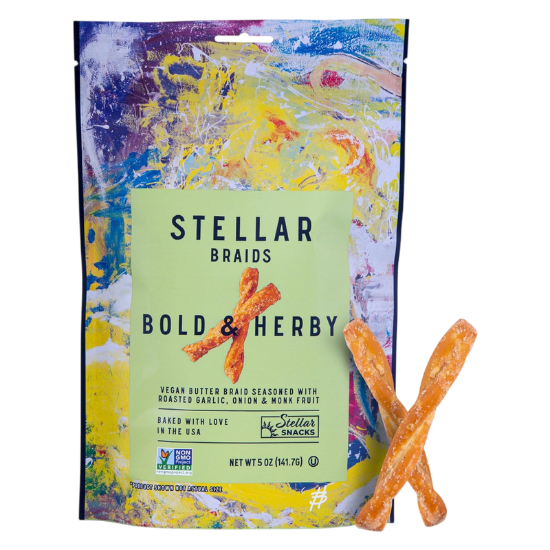 Stellar Snacks Bold & Herby Pretzels, 5oz