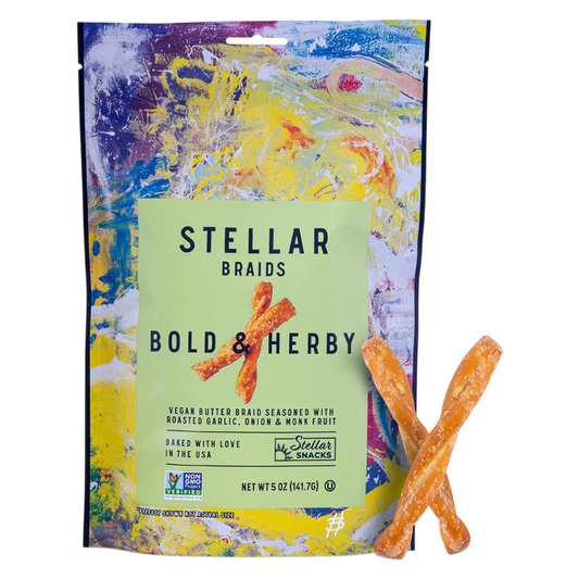 Stellar Snacks Bold & Herby Pretzels, 5oz