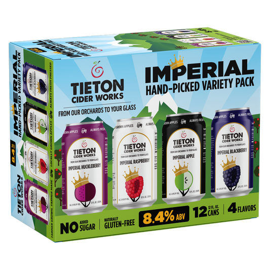 Tieton Imperial Hand Picked Variety Pack 12pk 12oz Can