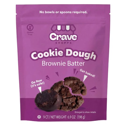 Crave Shoppe Brownie Batter Cookie Dough