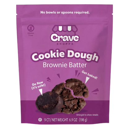 Crave Shoppe Brownie Batter Cookie Dough