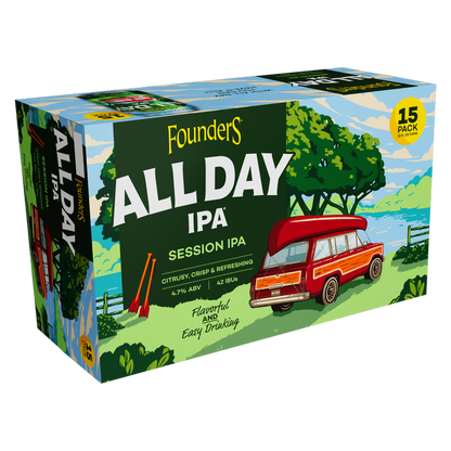 Founders All Day IPA 15pk 12oz Cans 4.7% ABV