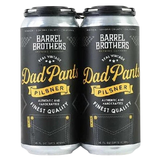 Barrel Brothers Dad Pants Pilsner 4pk 16oz