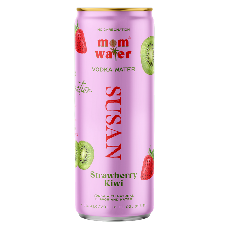 Mom Water Susan Strawberry Kiwi 4pk 12oz Can 4.5% ABV