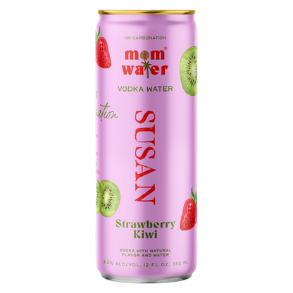Mom Water Susan Strawberry Kiwi 4pk 12oz Can 4.5% ABV