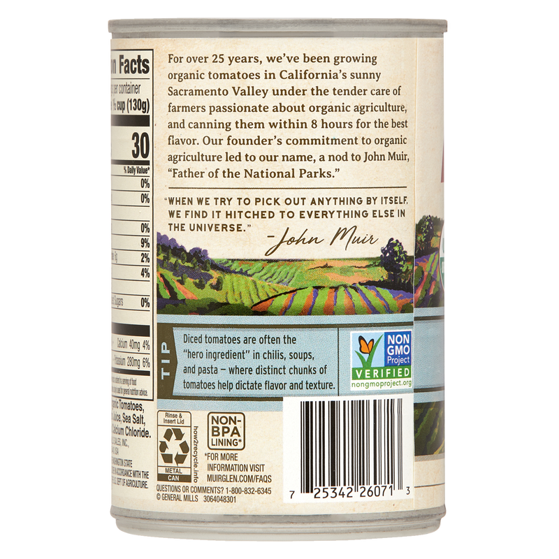 Muir Glen Organic Diced Tomatoes 14.5oz