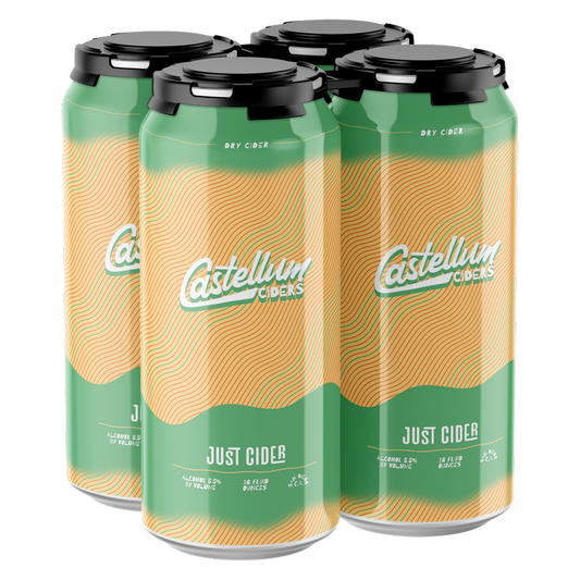 Castellum Ciders Just Cider 4pk 16oz Can