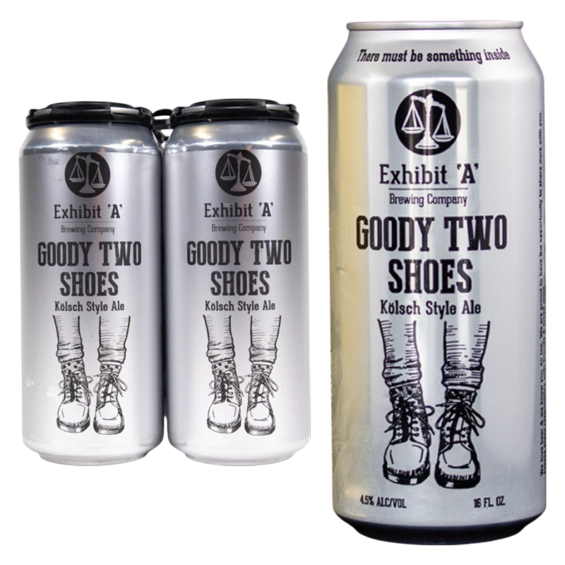 Exhibit A Brewing Goody Two Shoes 4pk 16oz Can 4.5% ABV