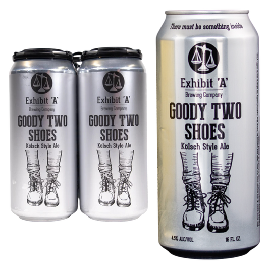 Exhibit A Brewing Goody Two Shoes 4pk 16oz Can 4.5% ABV