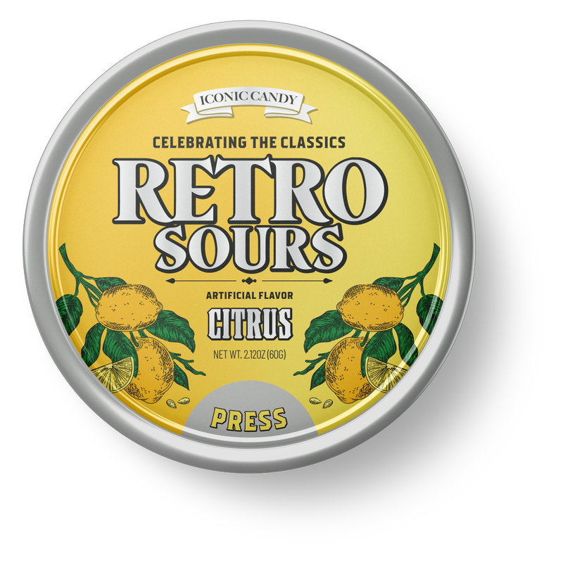 Retro Sours Citrus, 2.12oz