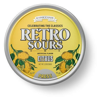 Retro Sours Citrus, 2.12oz