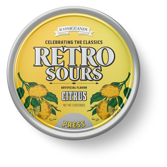 Retro Sours Citrus, 2.12oz