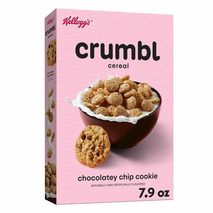 Kellogg's Crumbl Cookies Cereal 7.9oz.