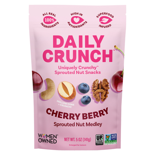 Daily Crunch Cherry Berry Sprouted Nut Medley 5 oz
