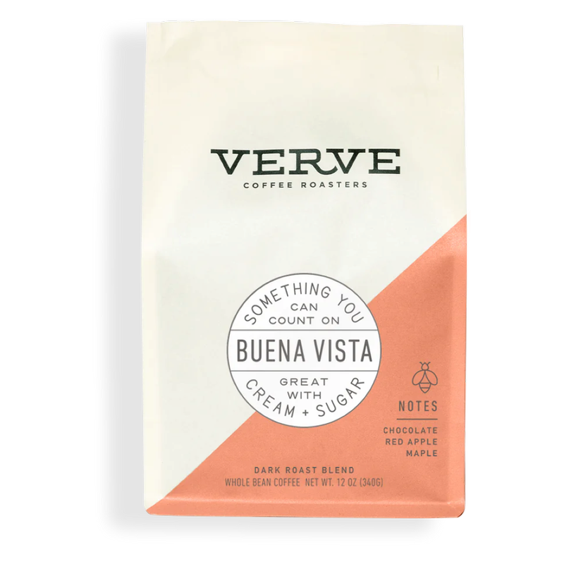 Verve Coffee, Buena Vista Dark Roast, 12 oz