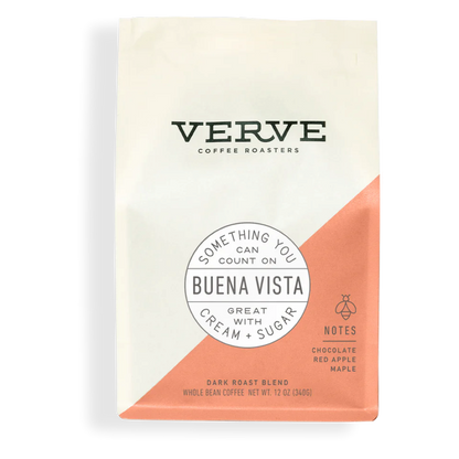 Verve Coffee, Buena Vista Dark Roast, 12 oz